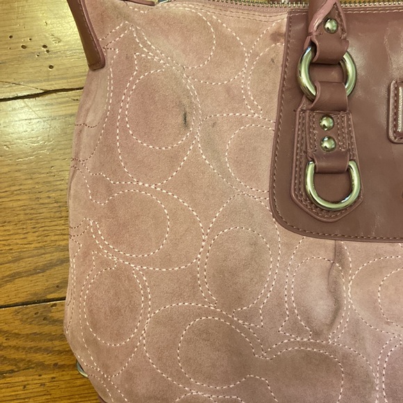 Pink Coach Purse - Picture 9 of 16